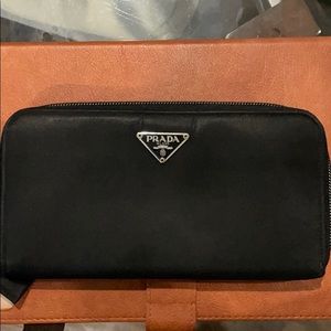 Authentic Prada Nylon Long Wallet